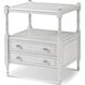 Spencer London 28 X 24 inch Chelsea Nightstand, Wooden, 2-Drawer
