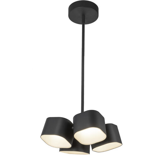 Arena LED 11.5 inch Black Pendant Ceiling Light