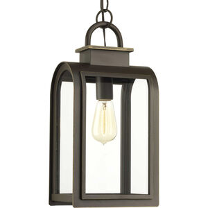 Aimee 1 Light 8 inch Oil Rubbed Bronze Outdoor Hanging Lantern