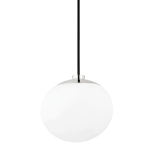 Estee 1 Light 8 inch Polished Nickel Pendant Ceiling Light