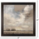 Distant Trees Brown and Blue and Multi and Neutral Framed Art