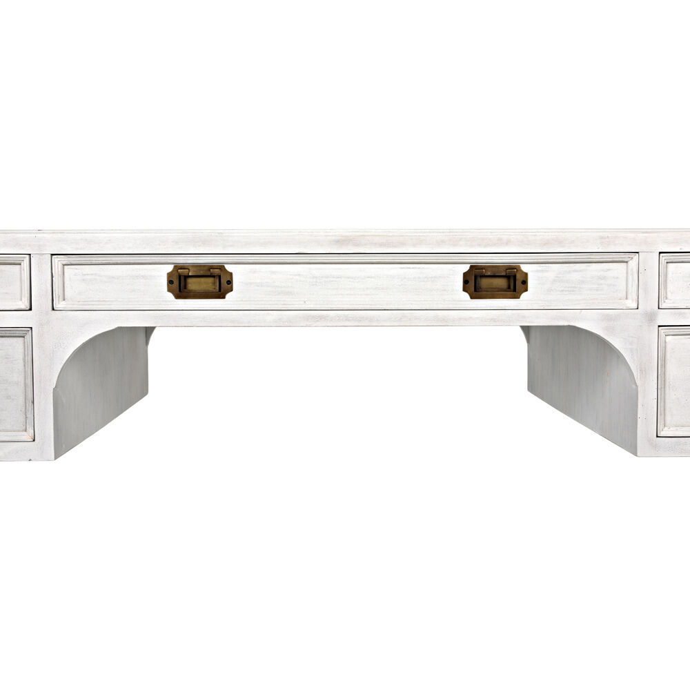 Africa 60 X 26 inch White Wash Desk