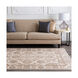 Eusebius 36 X 26 inch Beige/Taupe/Khaki Rugs, Viscose and Chenille