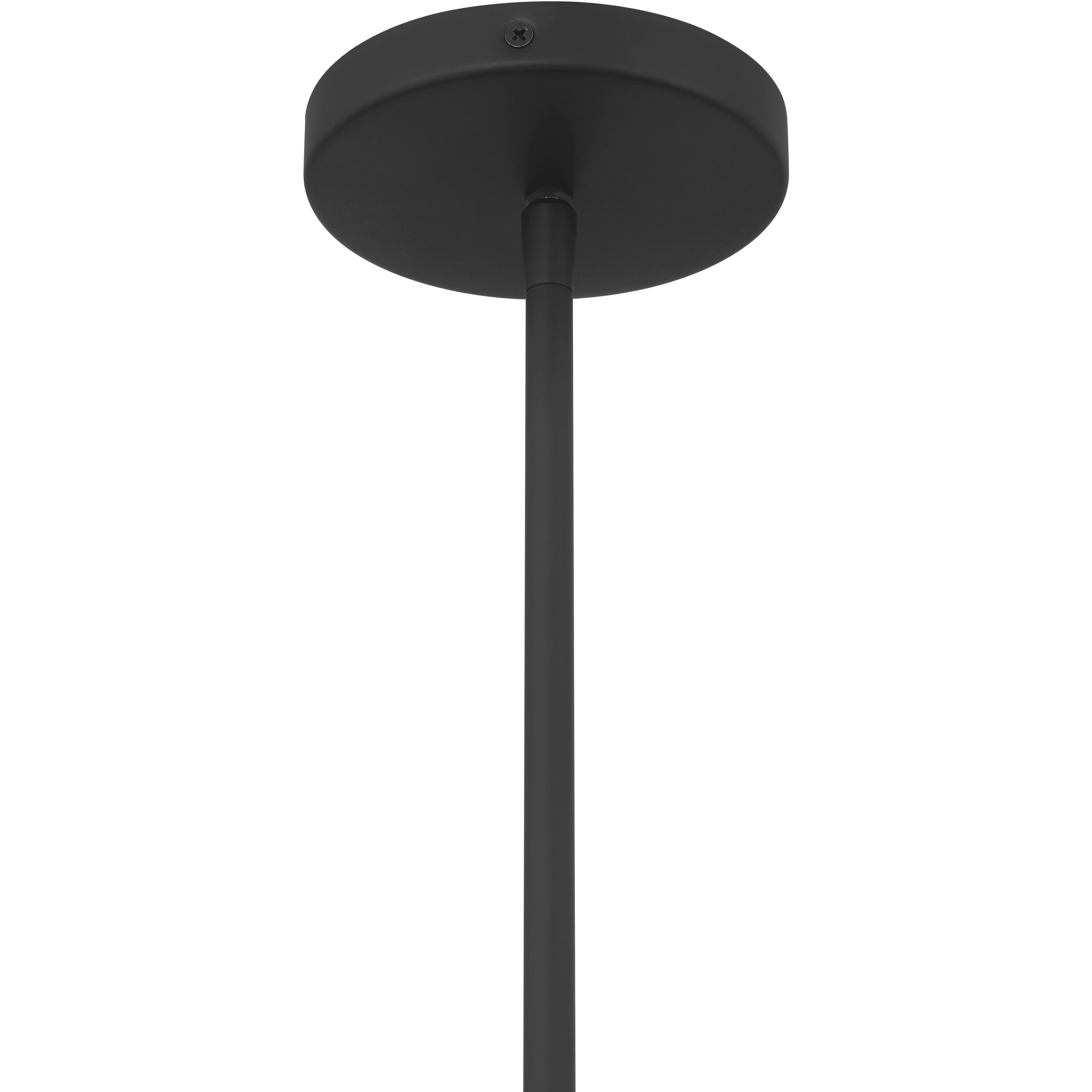 Verto LED 3 inch Dark Matte Black Pendant Ceiling Light