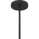 Verto LED 3 inch Dark Matte Black Pendant Ceiling Light