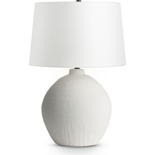 Trudelle 23.5 inch 150.00 watt White Table Lamp Portable Light