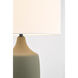 Richard June Sayer 22.28 inch 60 watt Sage Stoneware Table Lamp Portable Light