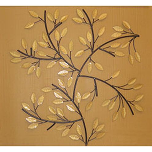 Chez Christine Gold with Black Wall Art
