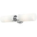 Aero 2 Light 19 inch Polished Chrome ADA Vanity Sconce Wall Light