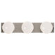 Gates LED 24 inch Satin Nickel Vanity Light Wall Light