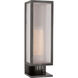 Barbara Barry York LED 5 inch Bronze Single Box Sconce Wall Light