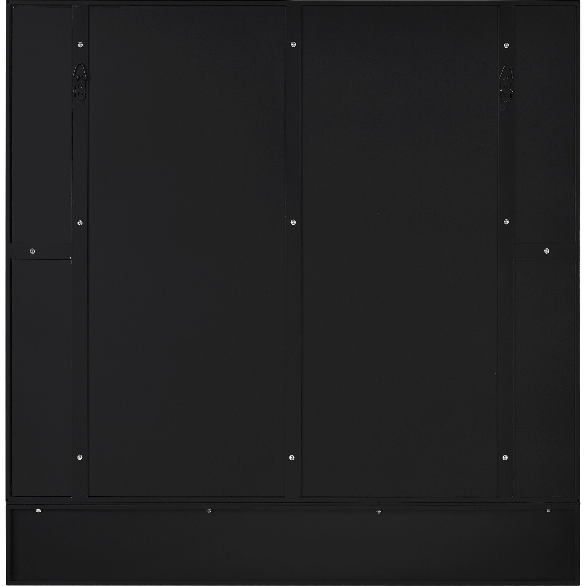 Otavi 35 X 35 inch Black Wall Mirror