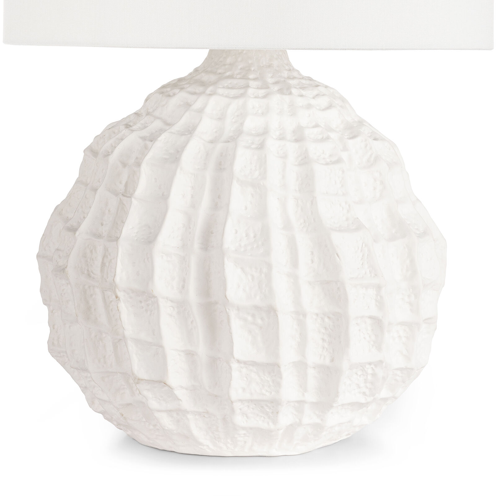 Caspian 26.25 inch 150.00 watt White Table Lamp Portable Light, Large