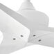 Chisel 52 inch Matte White Fan