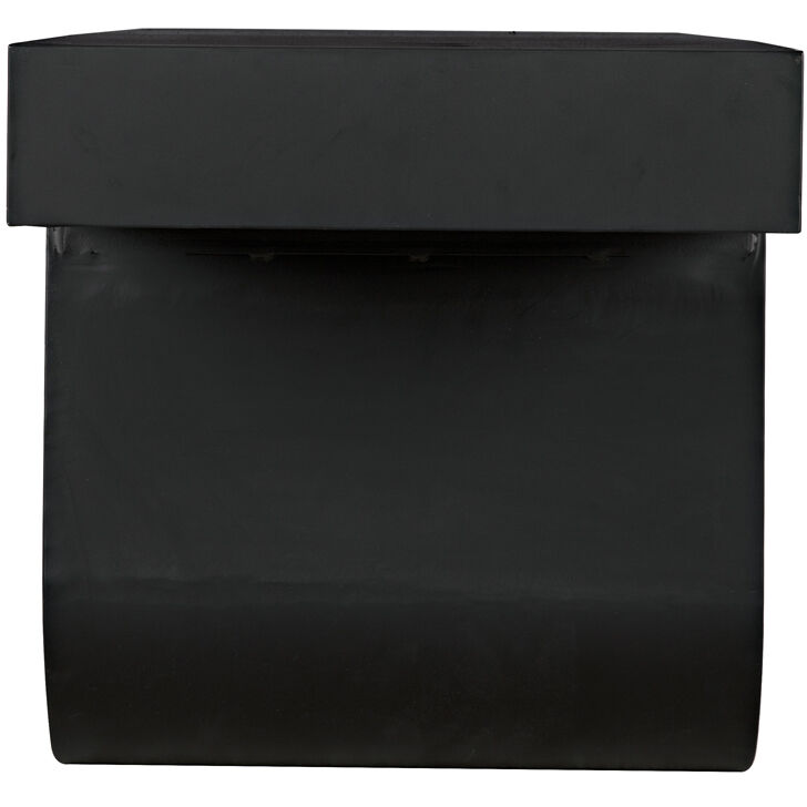 Evora 76 X 18 inch Matte Black Coffee Table