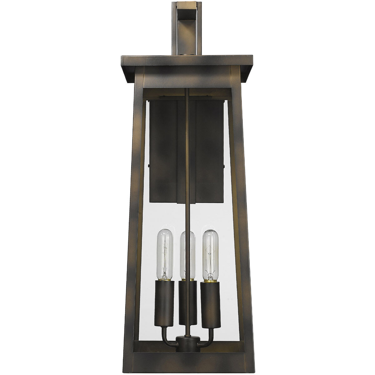 Alden 3 Light 29 inch Oil-Rubbed Bronze Exterior Wall Mount