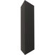 Fractal LED 23.5 inch Architectural Bronze Outdoor Wall Mount