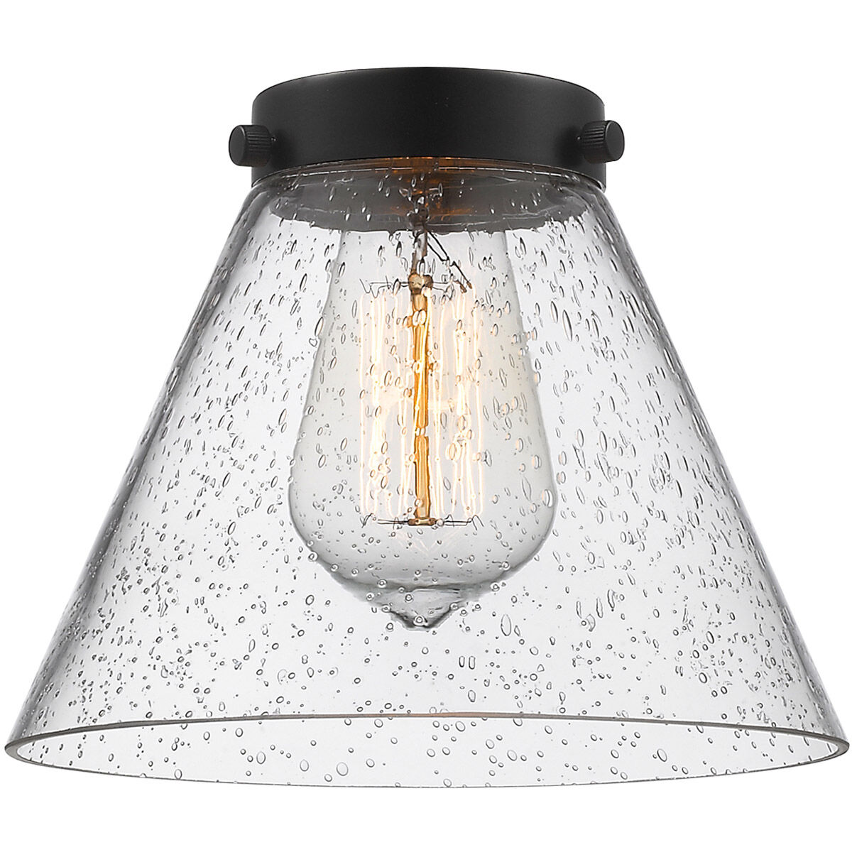 Large Cone Seedy Glass