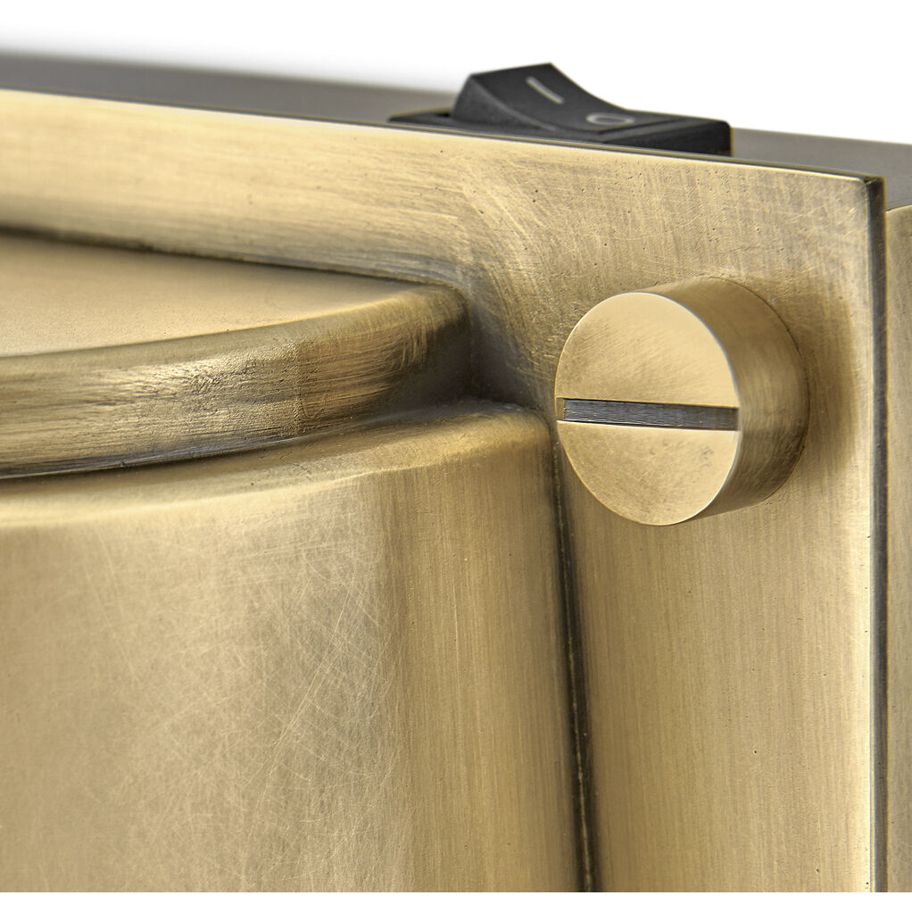 Scout LED 7 inch Heritage Brass Indoor Wall Sconce Wall Light