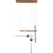 Canada LED 5 inch Gold Pendant Ceiling Light
