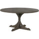 Adams 60 X 60 inch Vintage Gray Round Dining Table