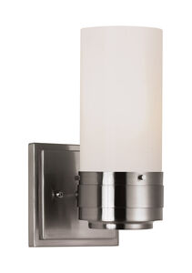 Fusion 1 Light 5 inch Brushed Nickel Wall Sconce Wall Light