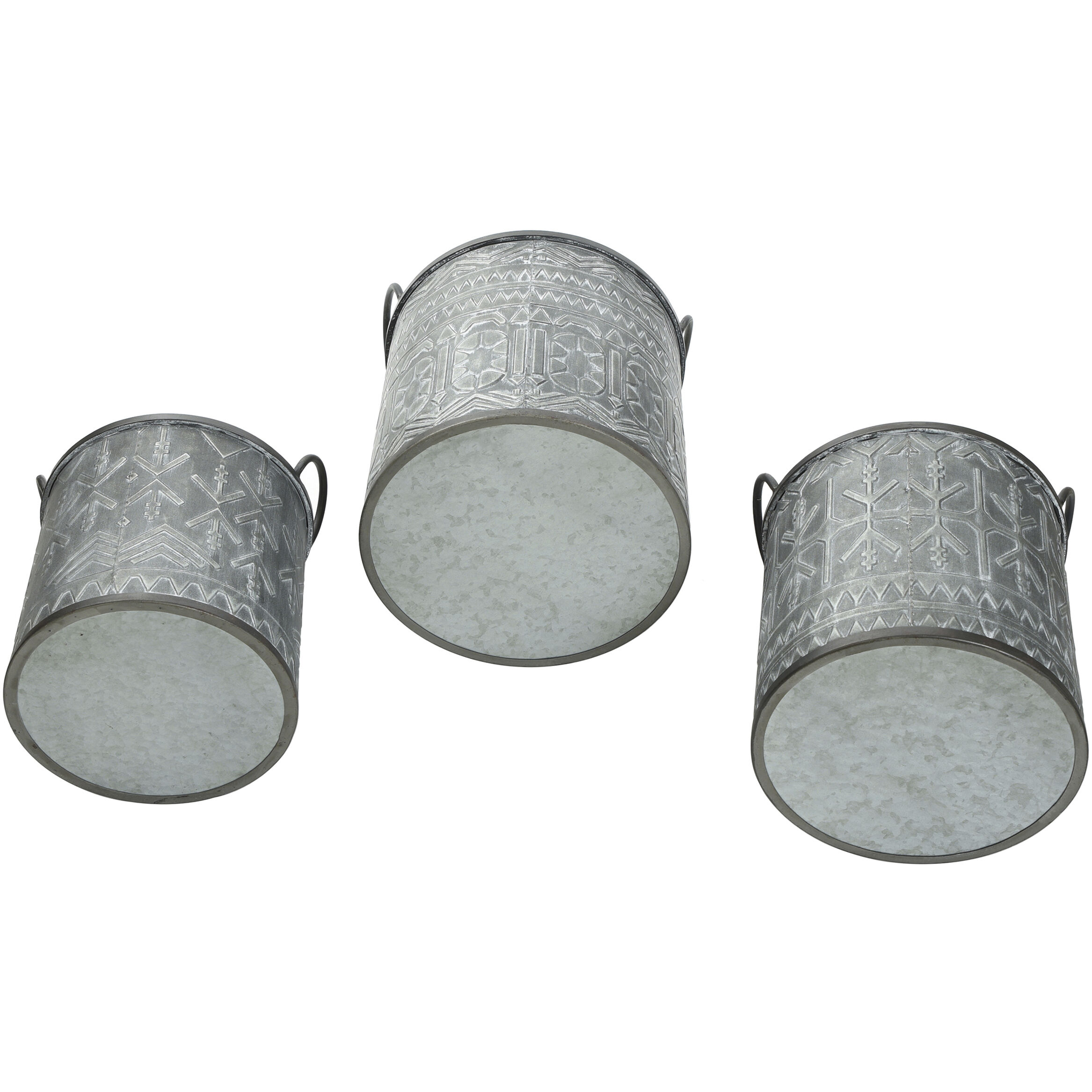 Murphy Silver Bucket Set