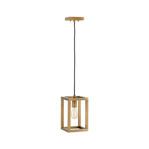 Ensemble 1 Light 7 inch Brushed Bronze Pendant Ceiling Light