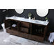 Soma 84 X 19 X 34 inch Expresso Vanity Sink Set