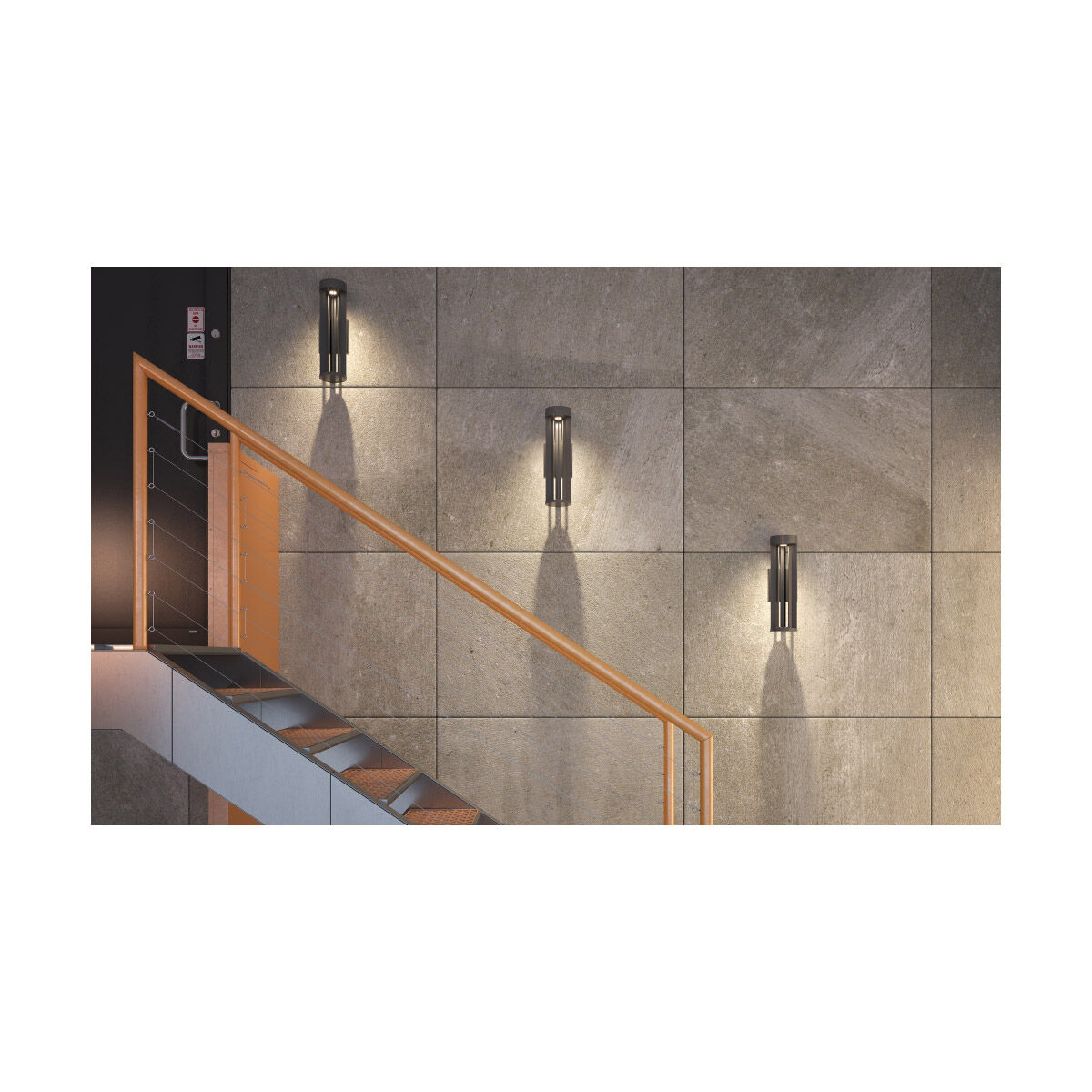 Sean Lavin Turbo LED 18 inch Black Outdoor Wall Light in LED 80 CRI 4000K, No Options, Integrated LED