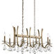 Vesca 8 Light 24 inch Etruscan Gold Chandelier Ceiling Light in Heritage