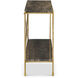 Flying Gold 48 inch Natural and Gold Console Table