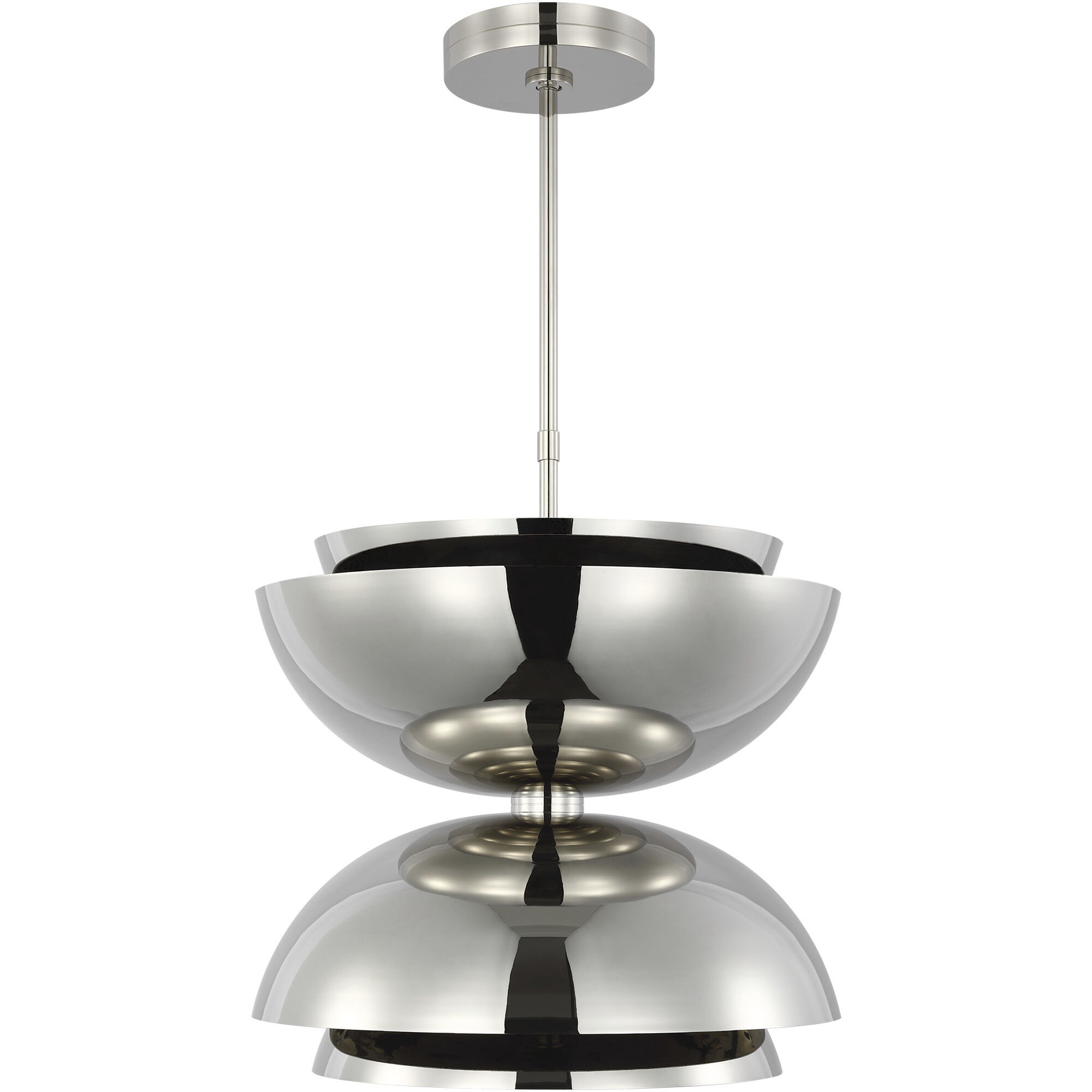 Sean Lavin Shanti LED 20.5 inch Polished Nickel Line-Voltage Pendant Ceiling Light