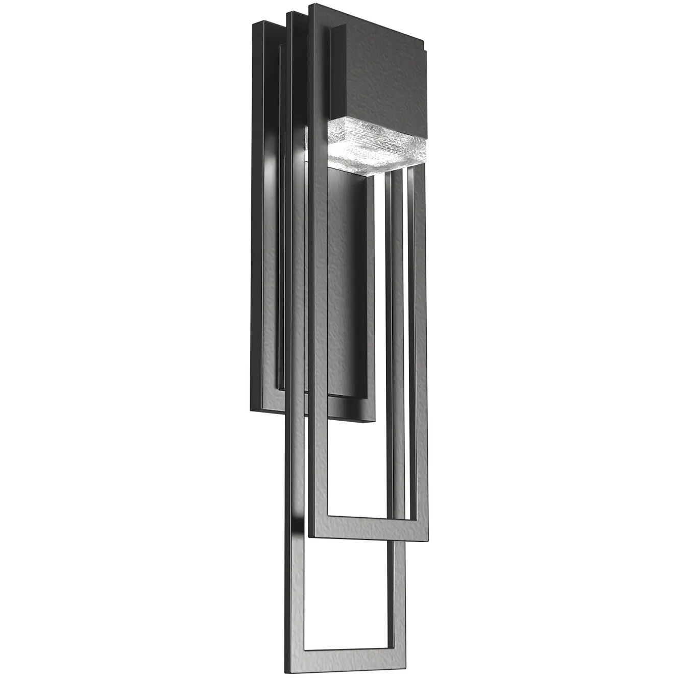 Cascade LED 18 inch Argento Grey Outdoor Sconce