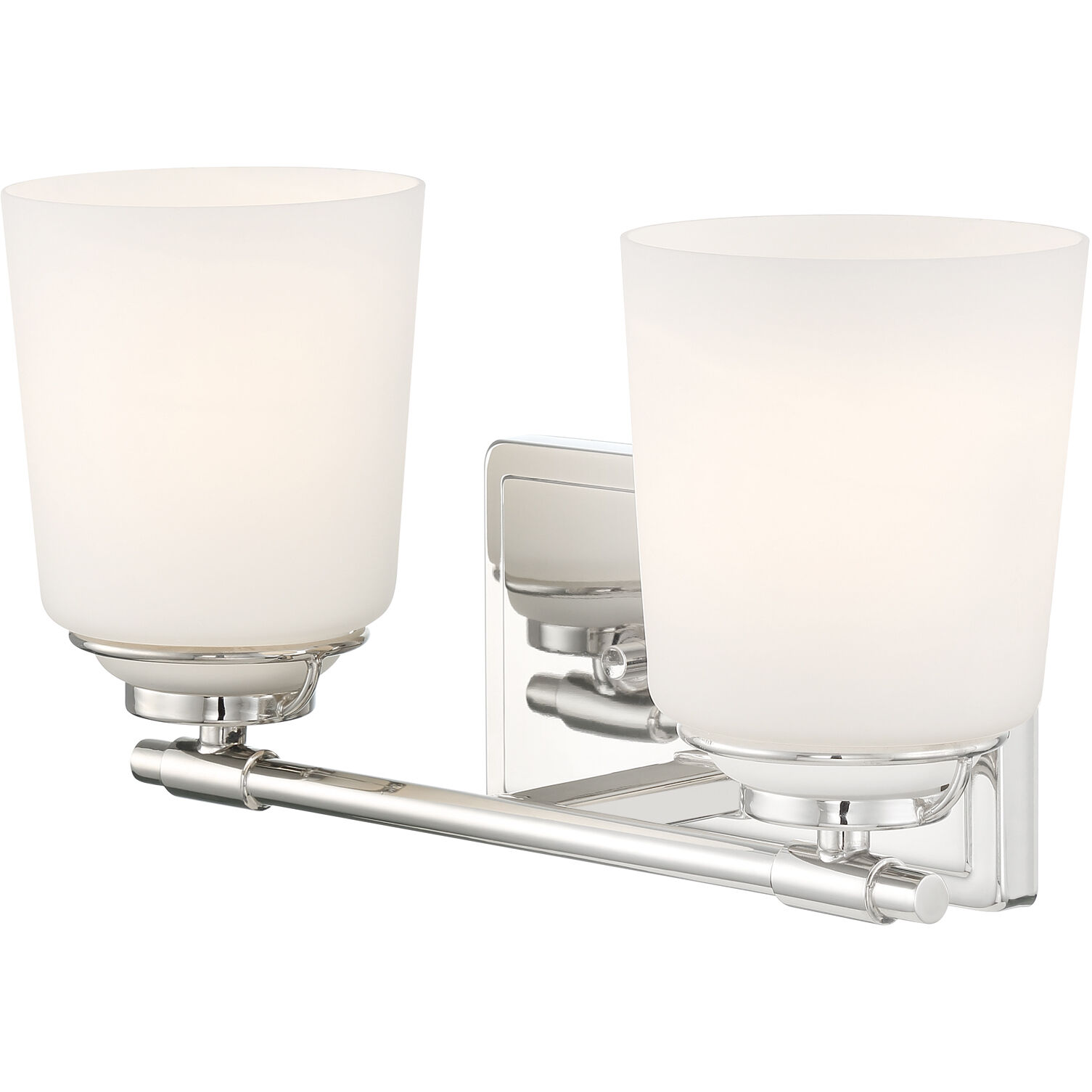 Stella 2 Light 14.25 inch Polished Nickel Vanity Light Wall Light