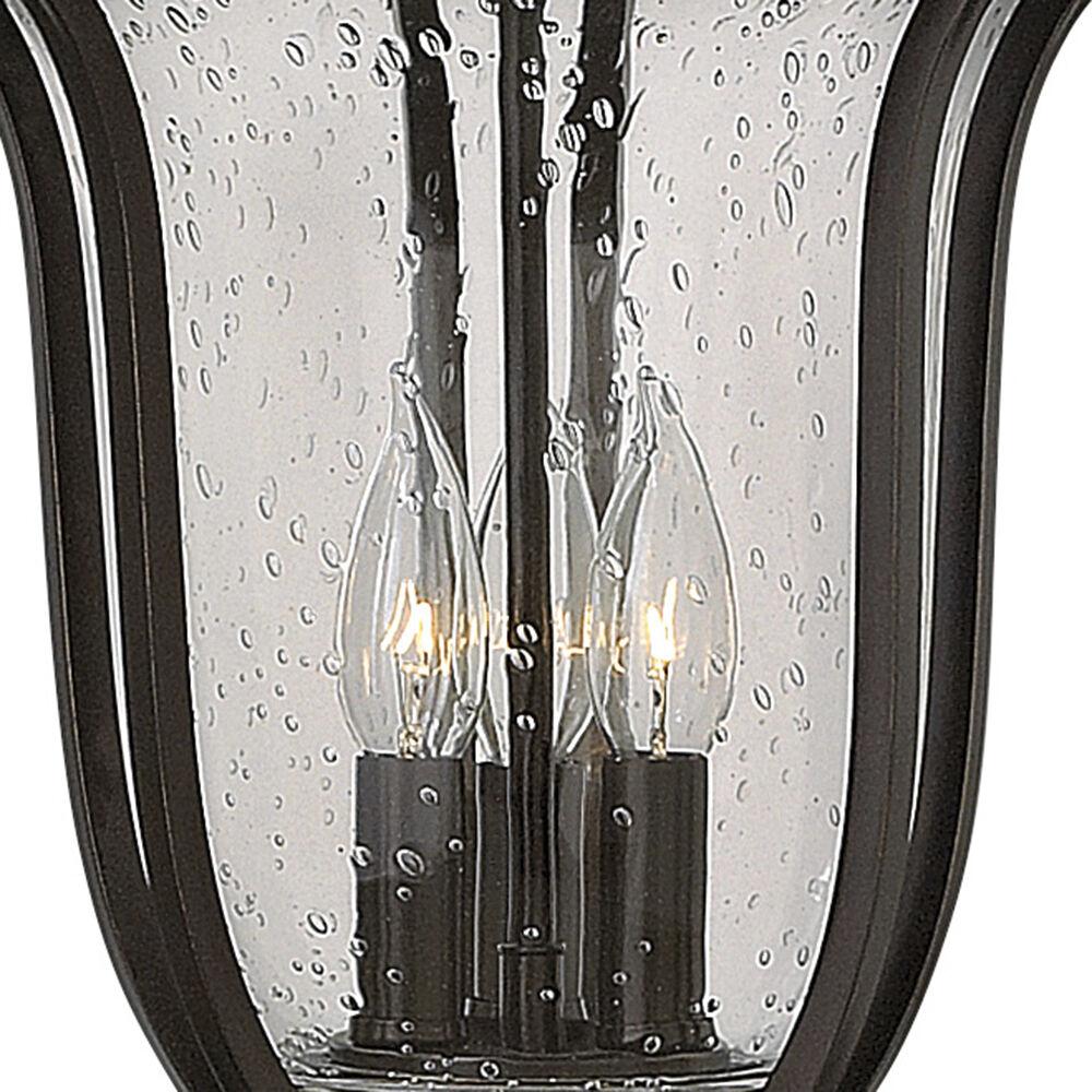 Bolla 3 Light 20.5 inch Olde Bronze Outdoor Post Mount Lantern