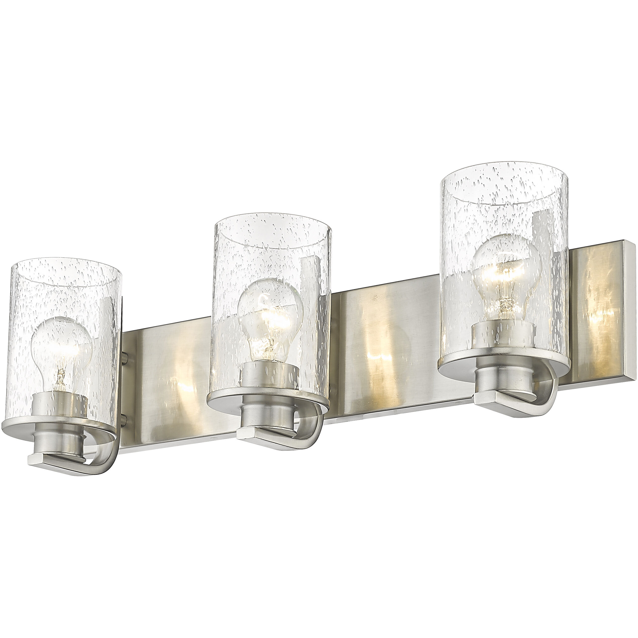 Beckett 3 Light 23 inch Brushed Nickel Vanity Wall Light