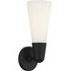 Jameson 2 Light 4.75 inch Matte Black Wall Sconce Wall Light