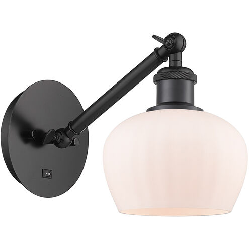 Ballston Fenton LED 7 inch Matte Black Sconce Wall Light