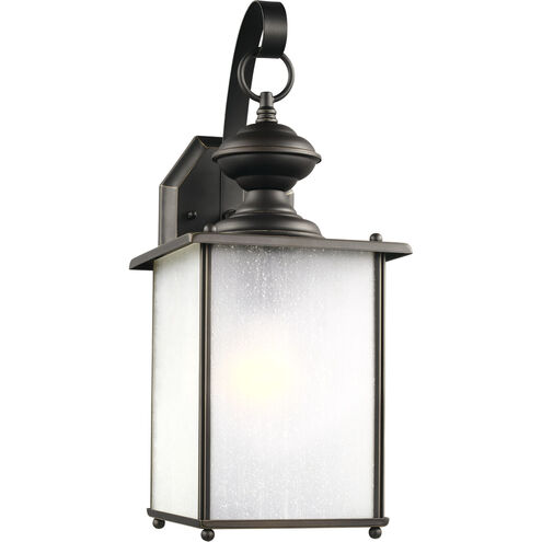 Jamestowne 1 Light 17 inch Antique Bronze Outdoor Wall Lantern, Large