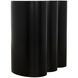 Bast 25 X 24 inch Matte Black Side Table