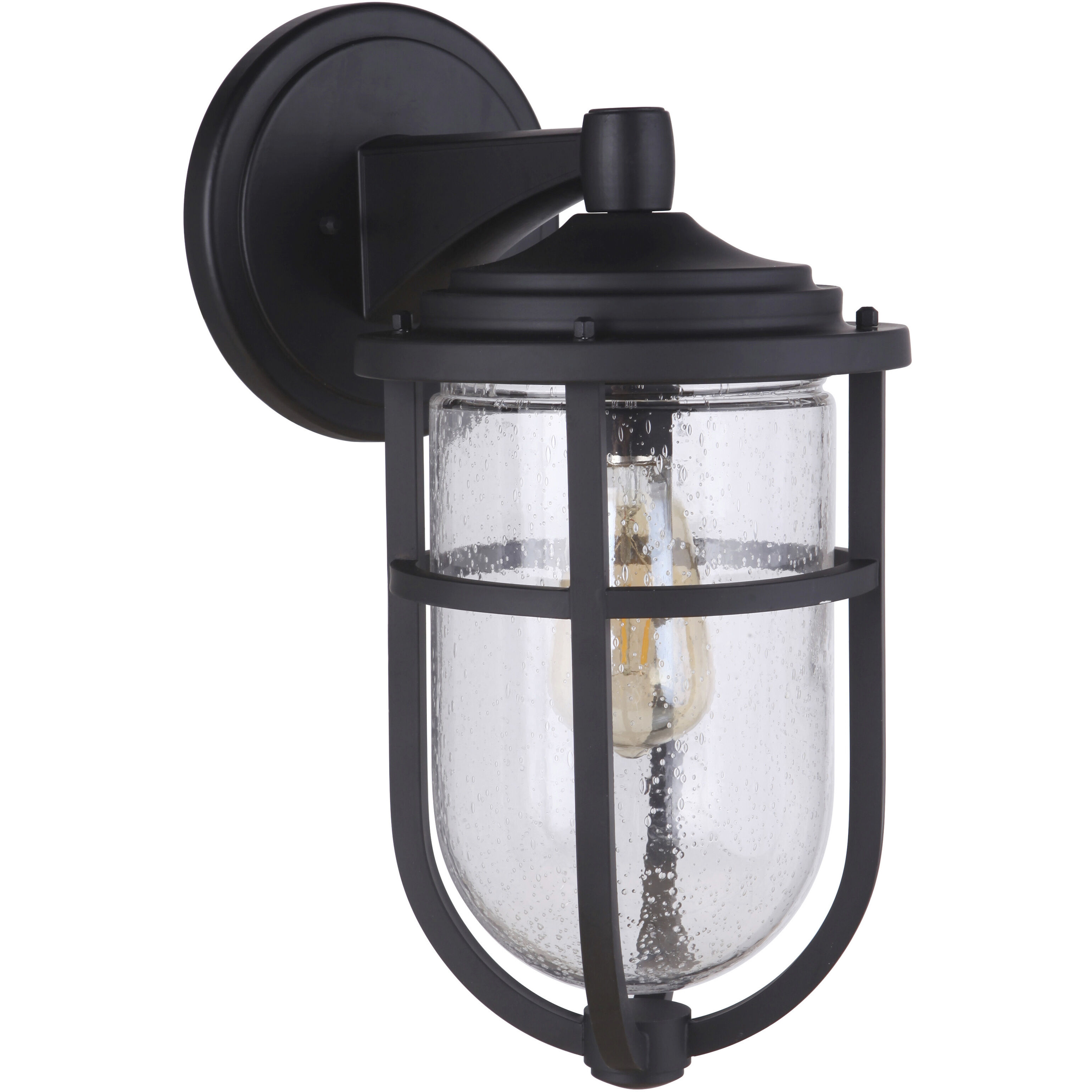 Voyage 1 Light 16 inch Midnight Outdoor Wall Lantern