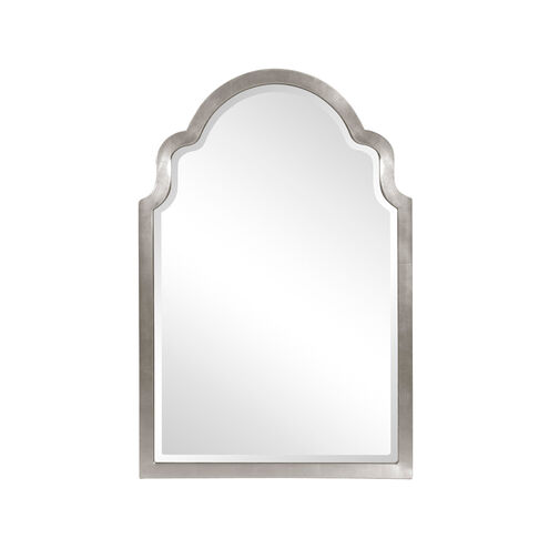 Sultan 36 X 24 inch Glossy Nickel Wall Mirror