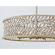 Horsmore 8 Light 29.5 inch Legacy Brass Pendant Ceiling Light