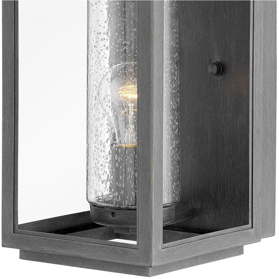 Coastal Elements Atwater LED 18 inch Ash Bronze Outdoor Wall Mount Lantern, Medium