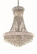 Primo 14 Light 24 inch Chrome Dining Chandelier Ceiling Light in Royal Cut