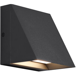 Sean Lavin Pitch LED 5 inch Black Outdoor Wall Light in LED 80 CRI 3000K, Integrated LED