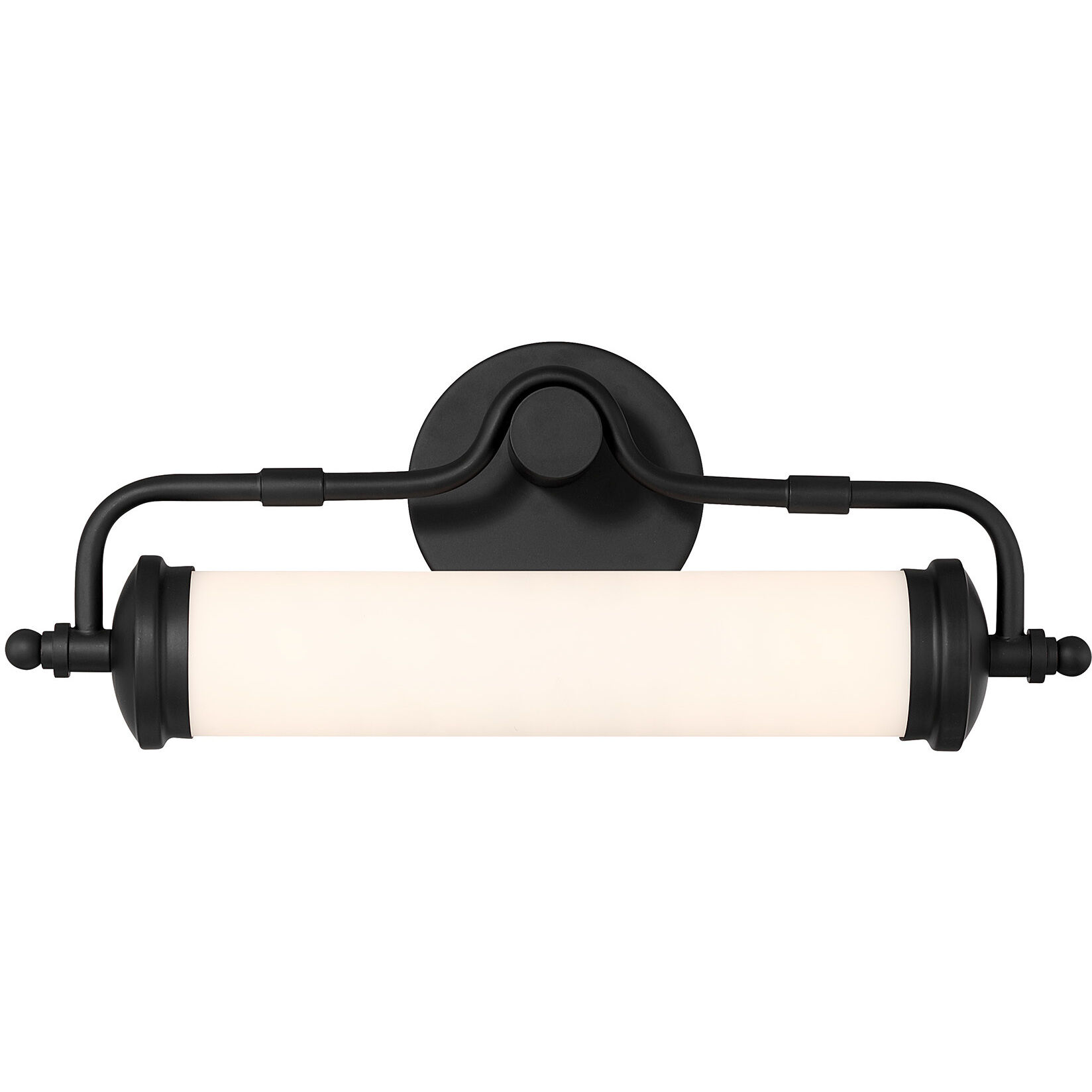 Keller LED 18 inch Black Lustre Bathroom Vanity Light Wall Light