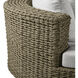 Helene Pearl and Greige Outdoor Sofa