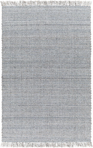 Sara 120 X 96 inch Light Slate Rug, Rectangle